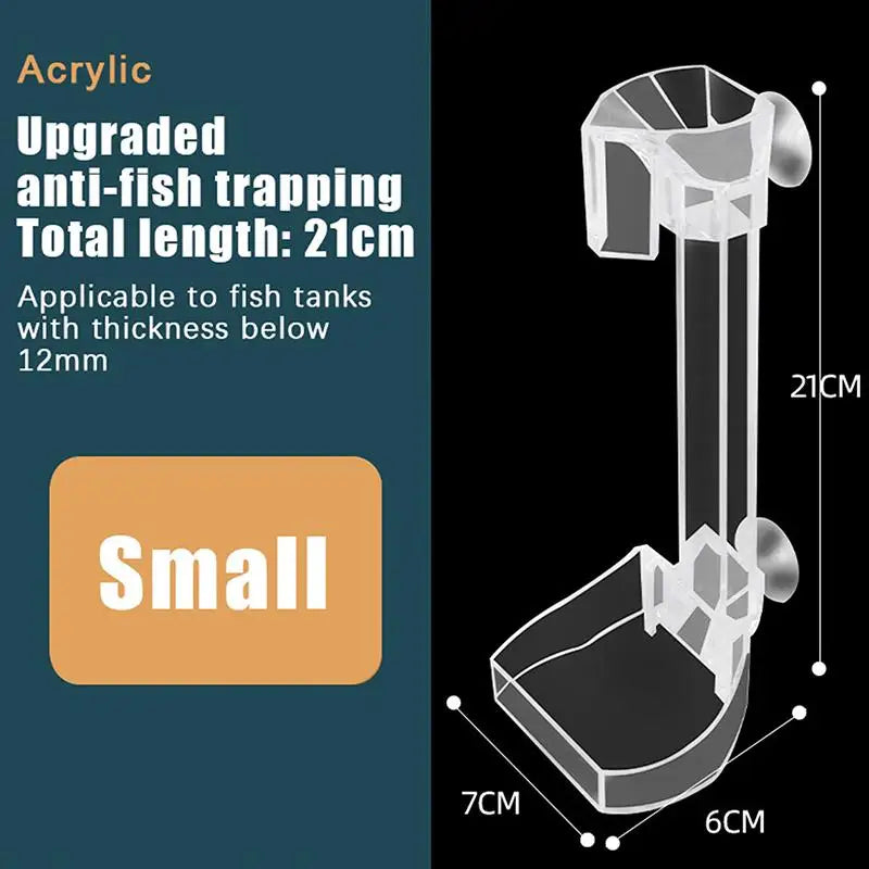 Cleaning Brush Measuring Spoon Shrimp Aquarium Fish Feeding Dish Qme A