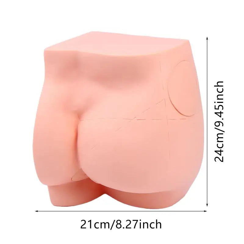 Human Adult Hip Injection Simulation Anatomical Manikin Reusable Qme