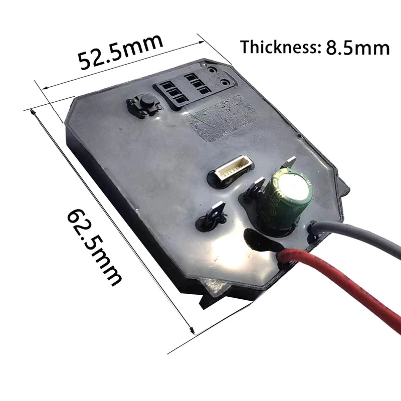 Grinder Switch Control Board Brushless Lithium Battery Electric Qme