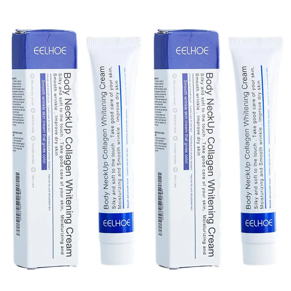 Whitening Cream Niacinamide Serum Moisturizing Facial Brightening Qme D 2pcs Neck Cream