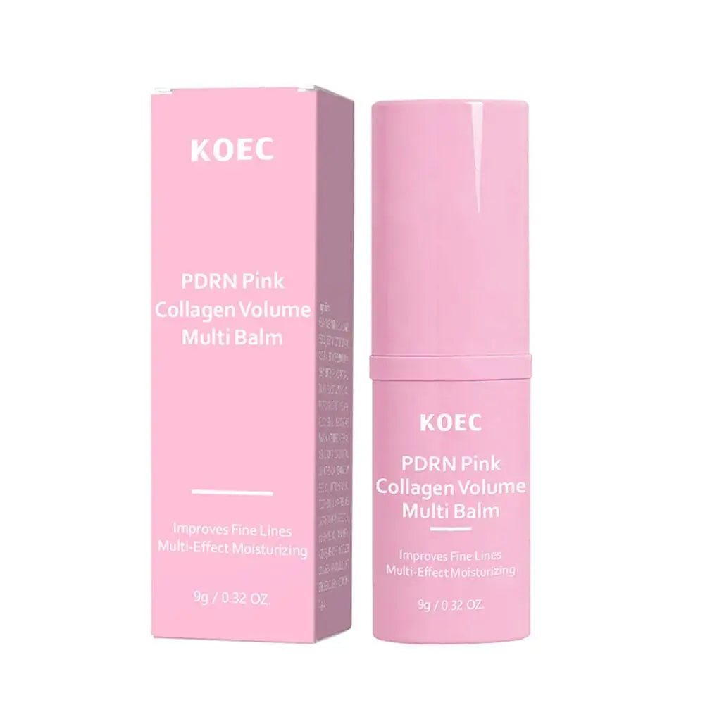 Wrinkle Bounce Moisturizing Multi Balm Face PDRN Pink Collagen Volume Qme 1PCS