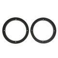 Universal 6.5 Inch Beveled Car Speaker Spacer Adapter Refitting Audio Mat Qme 2PCS