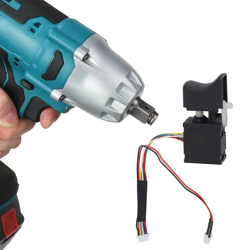 1 PC Electric Drill Switch For Dayi 2106 Brushless Cordless Drill Trigger Switch Electric Wrench Switch Power Tool Part Qme