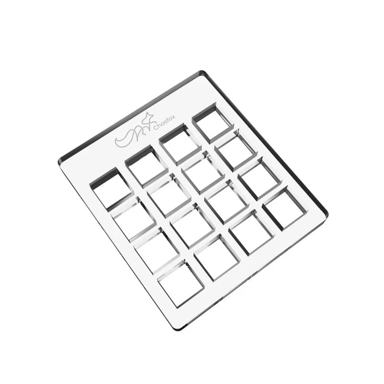 Acrylic 16-key Switch Tester Kailh Low Profile Choc Switch Linear/Tactile/Clicky/Silent Switches (Subject to the Actual Product) Qme Switch Tester