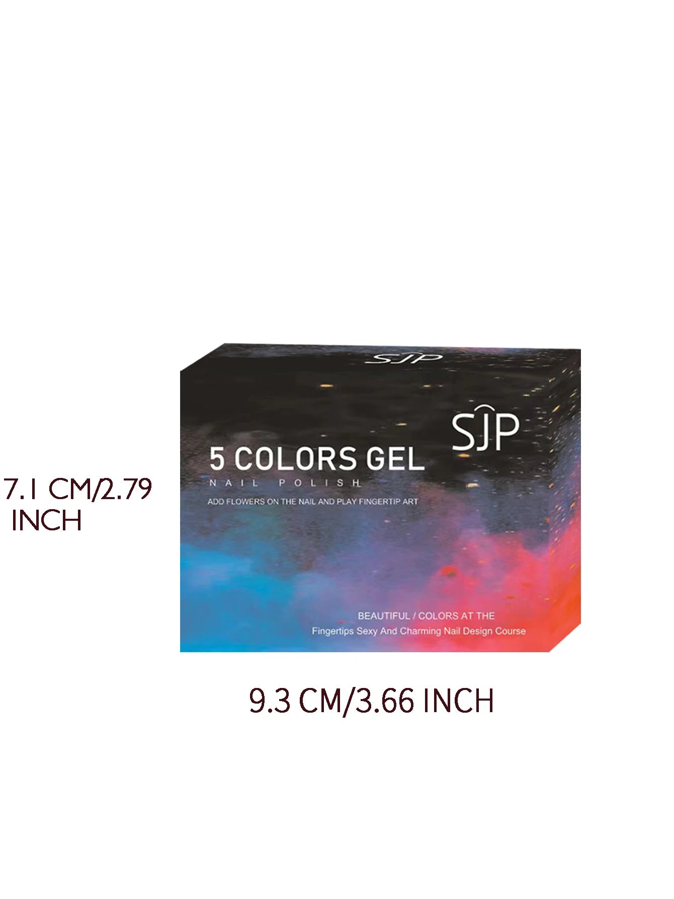 1 Halloween Gel Nail Polish Includes Witch Purple White Vampire Blood Qme