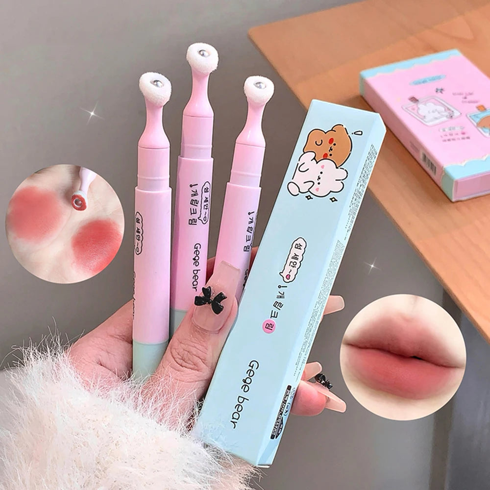 Gege Bear Velvet Matte Lip Cream Fall Winter Long-wear Colorful Mud Qme