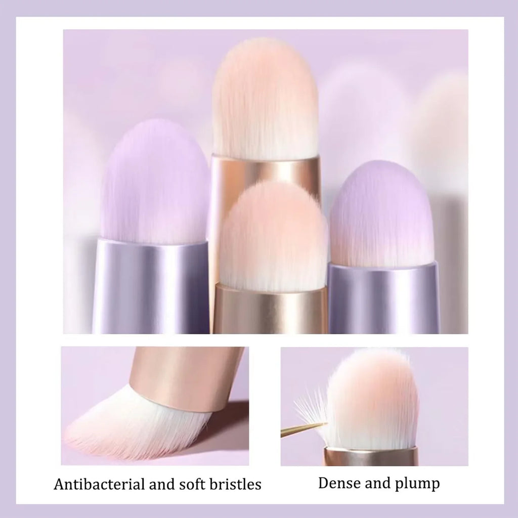 Mini Silicone Lip Brush Concealer Brushe With Cover Lip Mask Applicators Lip Gloss Brush Lipstick Brush Makeup Beauty Tool Qme