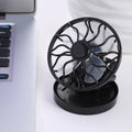 Portable Mini Solar Powered Clip Fan Mountain Climbing Camping Wilderness SurvivalSummer Hat Cap Clip Cooler Fan Qme Default Title