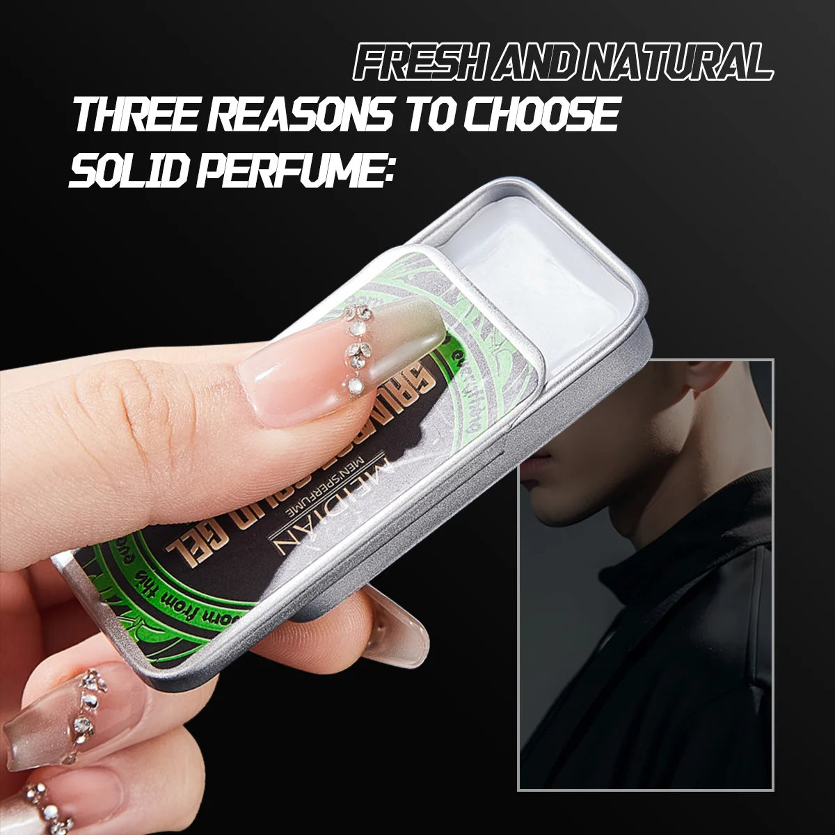 Perfume Which Can Be Applied Wrist Neck Fresh Smell Men's Women's Qme