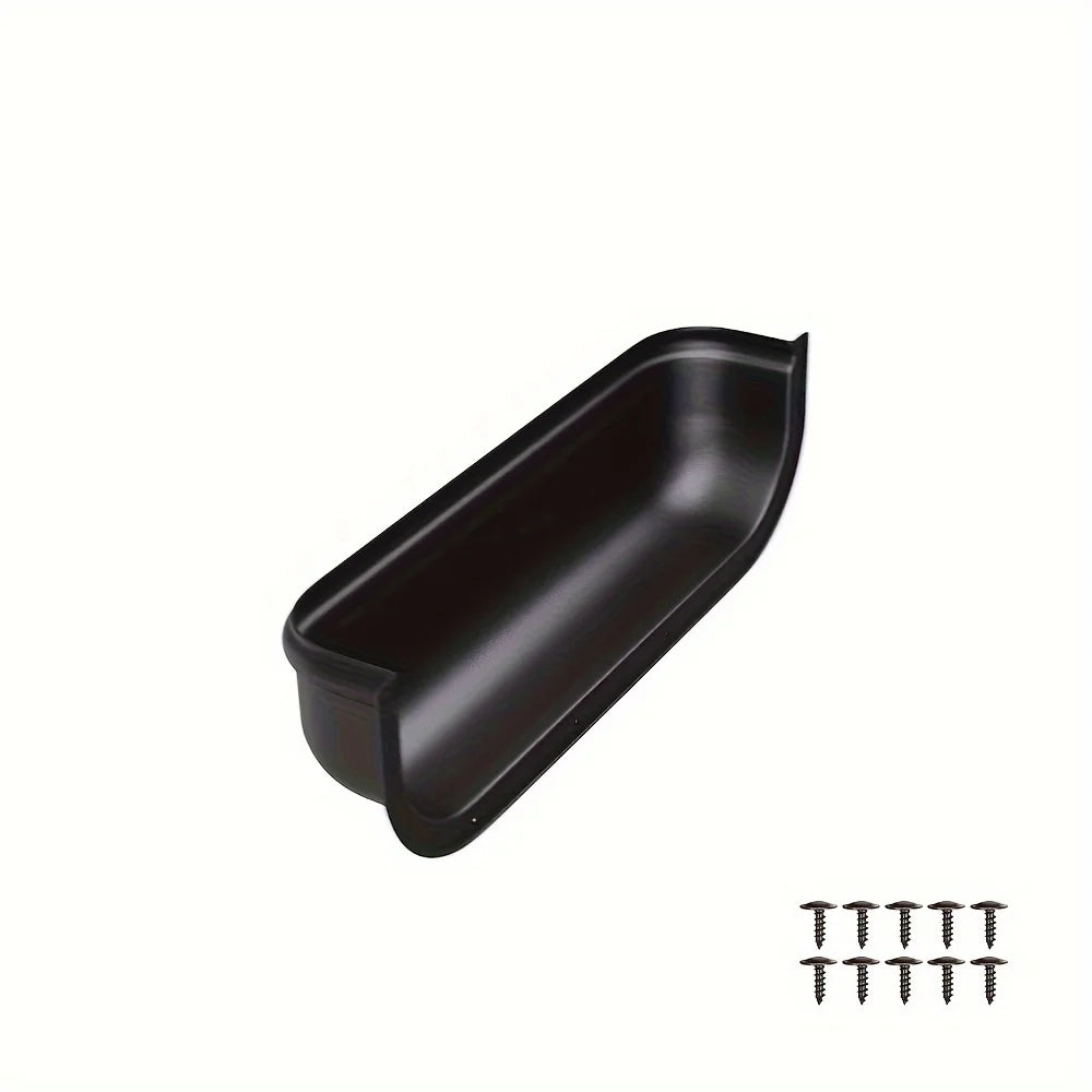 RV door storage box, universal door panel tray armrest organizer cover internal accessory storage box RV Furniture Parts Qme
