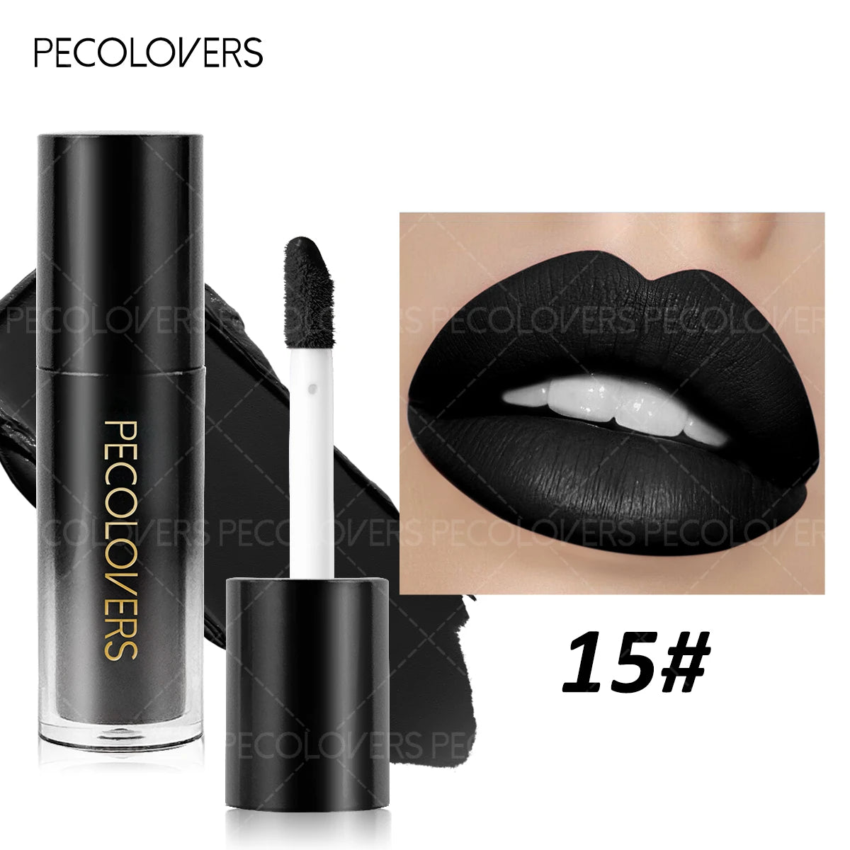 Multiple Colors Matte Velvet Lip Gloss Waterproof Long-lasting Qme 15