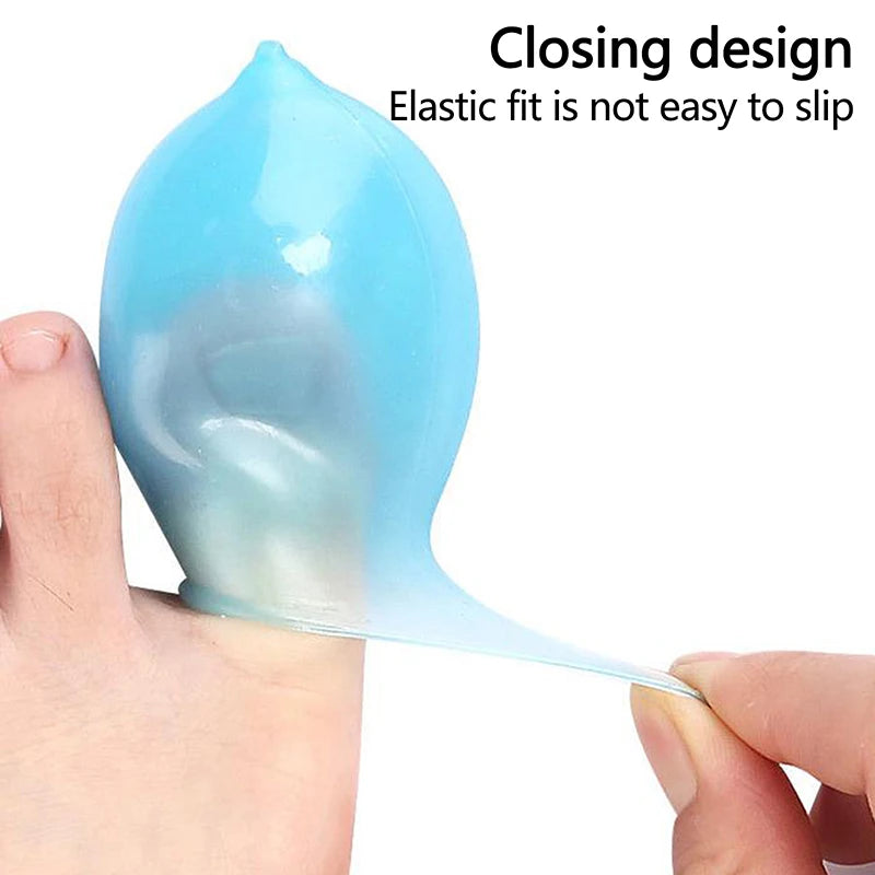 Elastic Toe Protectors Anti-friction Breathable Covers Blister Qme