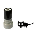 Cute Black Cat Pattern Self-Inking Stamp for Journaling Scrapbooking Planner Card Making Kids Art Projects DIY Decor Stationery Qme A