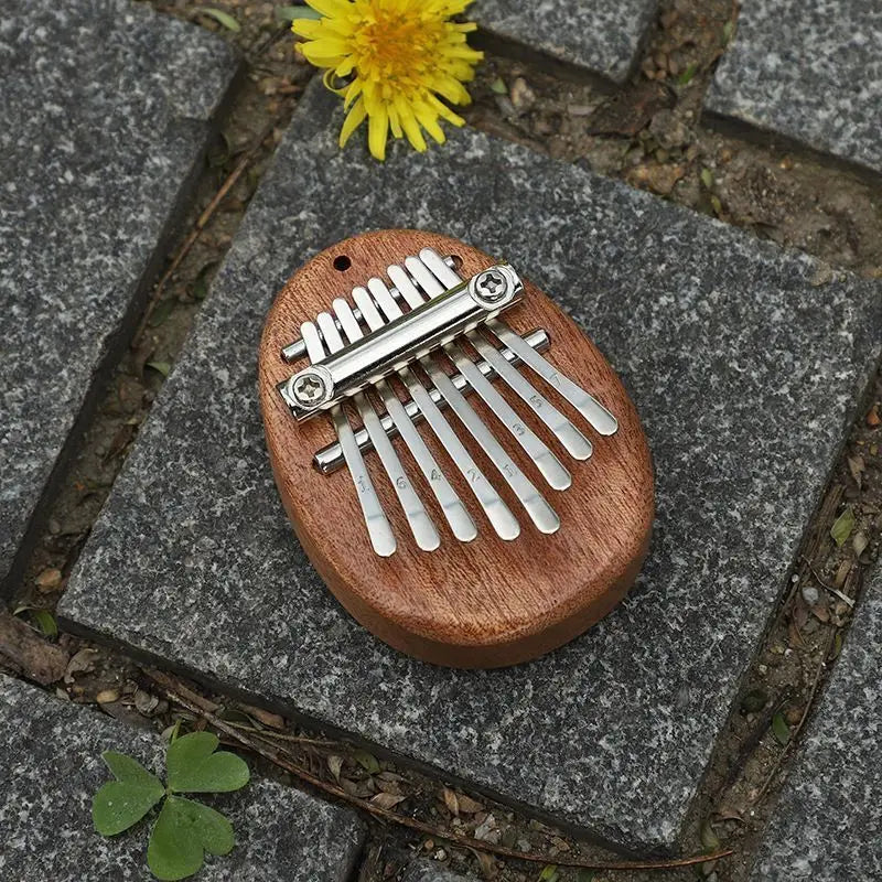 8 Key Mini Wooden Kalimba Exquisite Finger Thumb Piano Marimba Qme