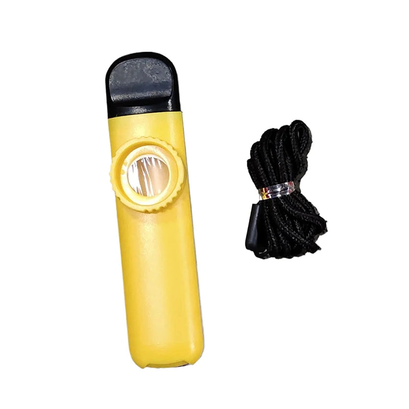Musical Lovers Kazoo Adults Kids Professional Reusable Guitar Ukulele Qme Yellow