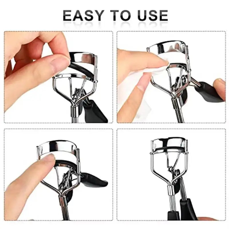 10 20 Beauty Eyelashes Makeup Curling Styling Tool Eyelash Curler Qme