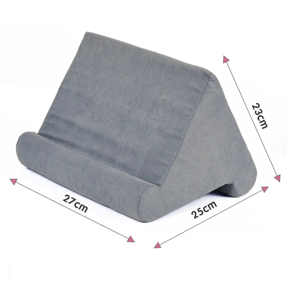 Sponge Pillow Tablet Stand Holder Pillow Pad Ultra Multi-Angle Soft Tablet Stand for Samsung Xiaomi Tablet Holder Reading Stand Qme