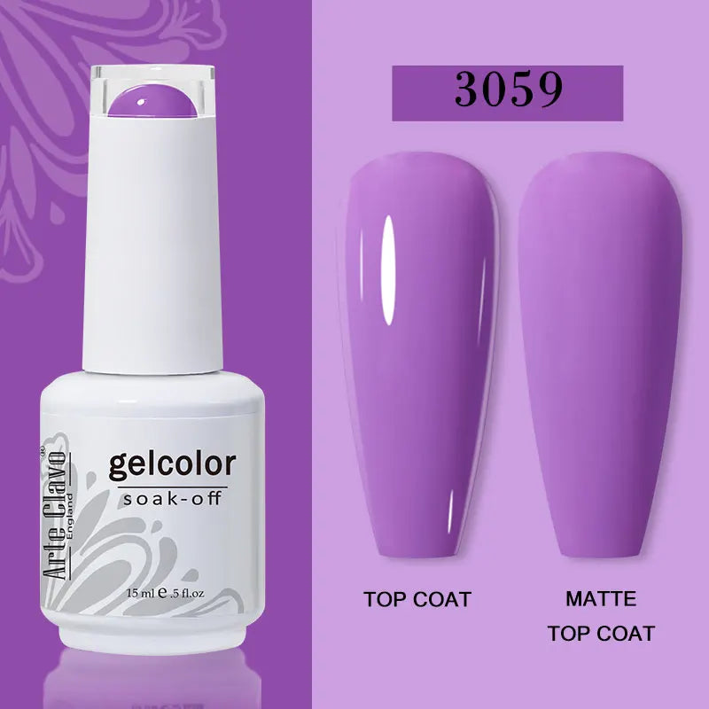 Arte Clavo Transparent Nude Pink Jelly Gel Nail Polish Semi Permanent