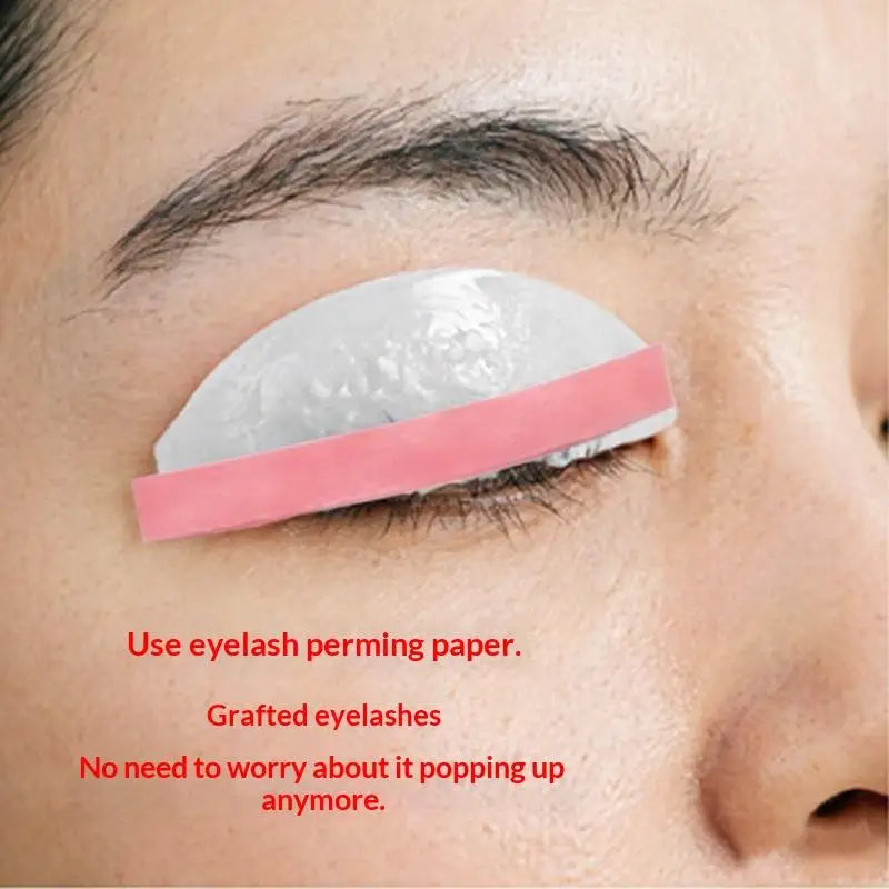 Achieve Perfect Curls Eyelash Perm Papers Reusable Lifting Rod Makeup Qme