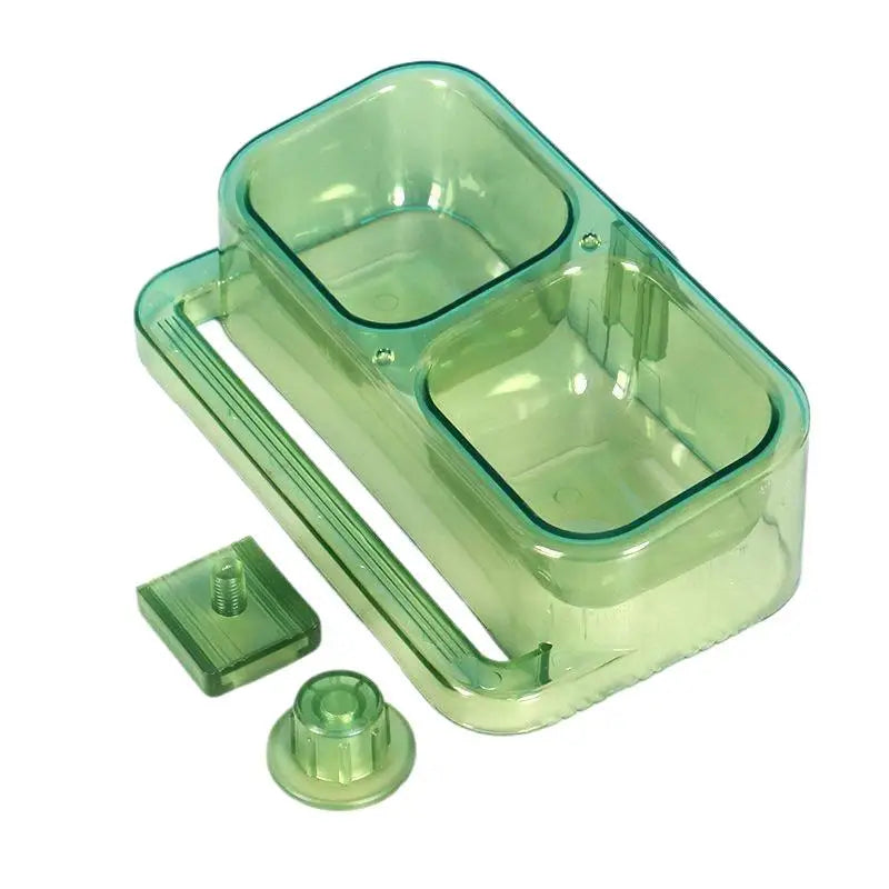 Feeding Water Bowl Pet Supplies Accessories Parrot Double Large Qme