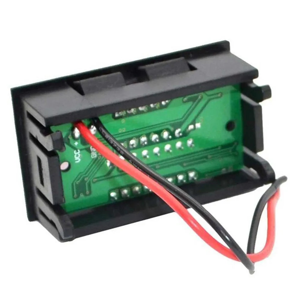 1 Pc Voltmeter 12-72V Car Marine Motorcycle Digital Voltmeter Voltage Meter Battery Gauge Voltmeter Tester Monitor Power Tool Qme