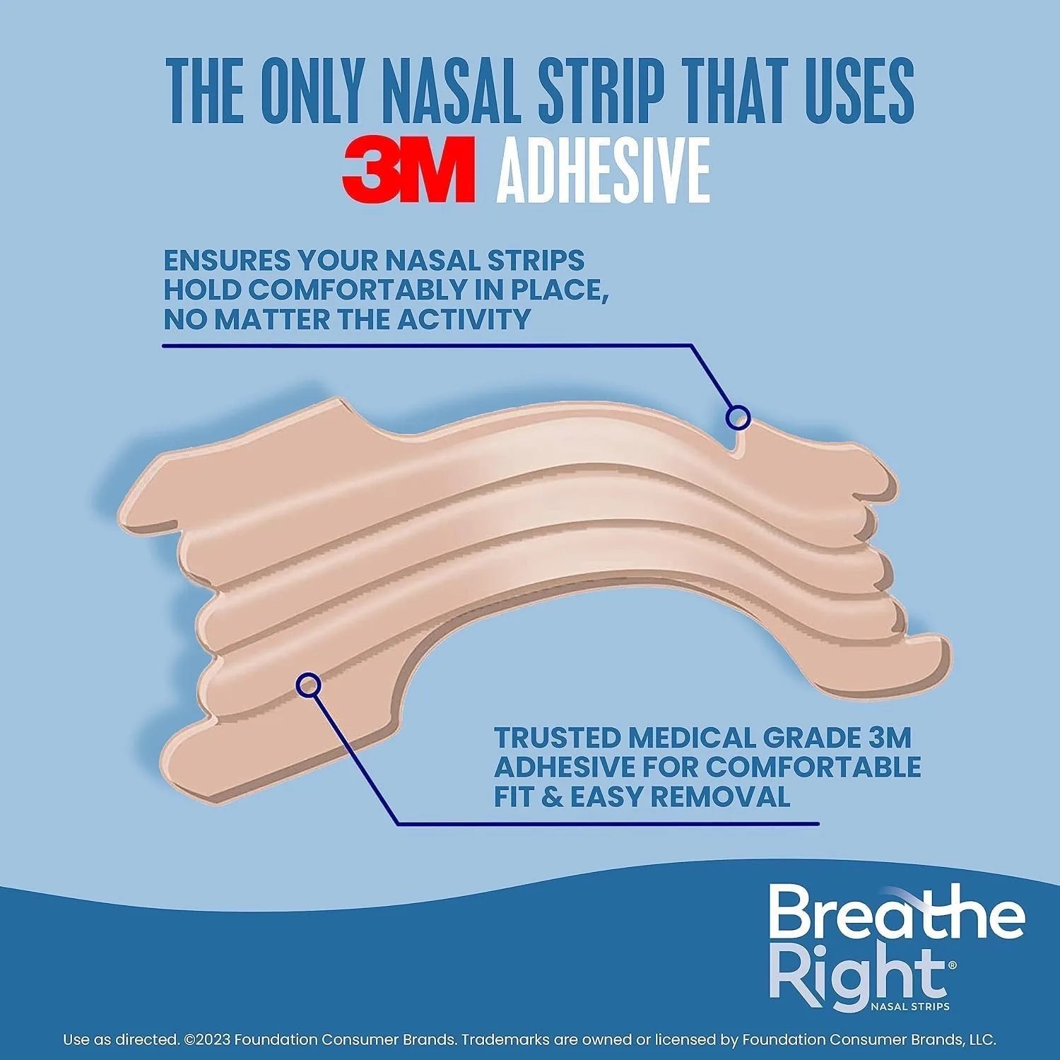 Nasal Strips Extra Strength Tan Stop Snoring Drug-free Solution Qme