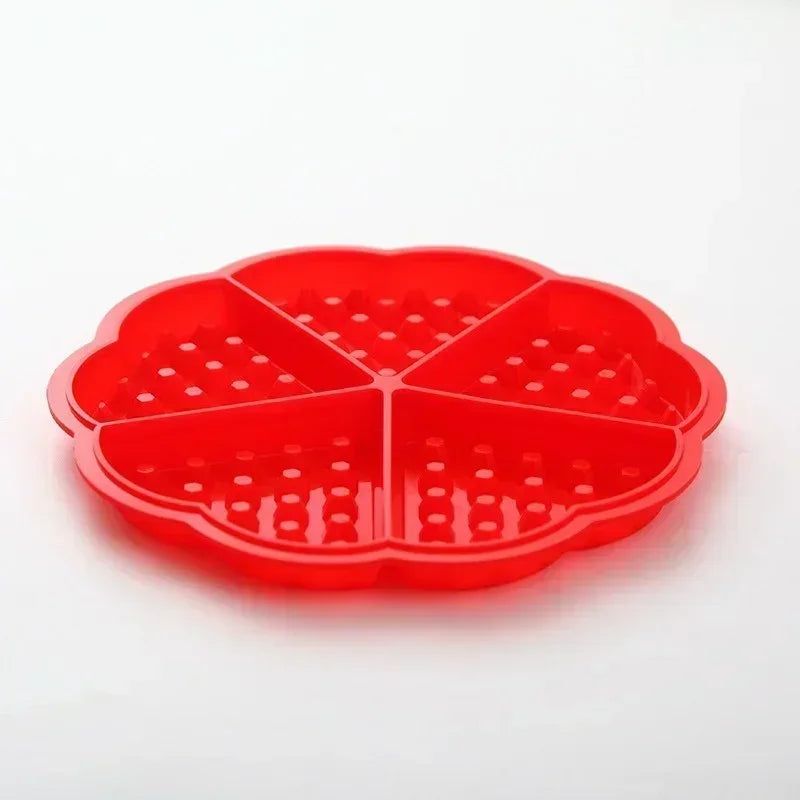Waffle Mold Silicone Cake Mould Chocolate Bread Kitchen Baking Molds Mold Non-stick Muffin Mould Cookie Cooking Tools Accessory Qme