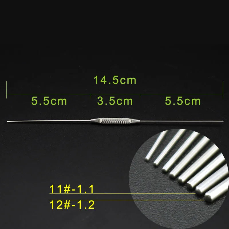 Ophthalmic Instruments Double Ended Lacrimal Passage Probe Flushing Qme