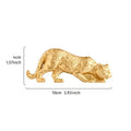 Leopard Light Switch Decoration Resin Leopard Figurine Self-Adhesive Detachable Wall Sticker Switch Ornament Home Decor Qme A4