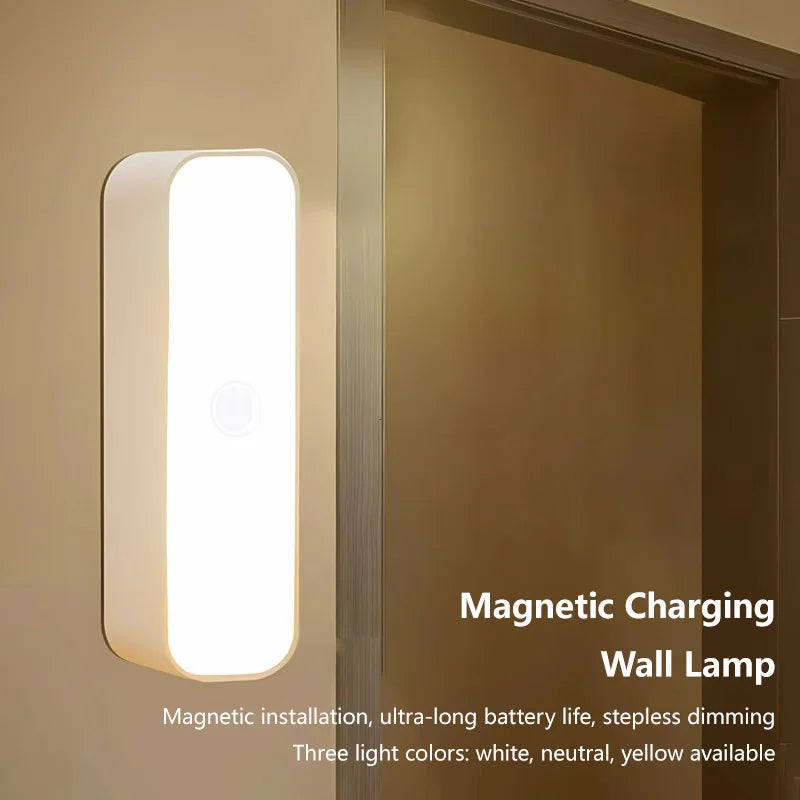 3 Colors Adjustment Wireless Eye Protection Night Lamp Magnetic Qme