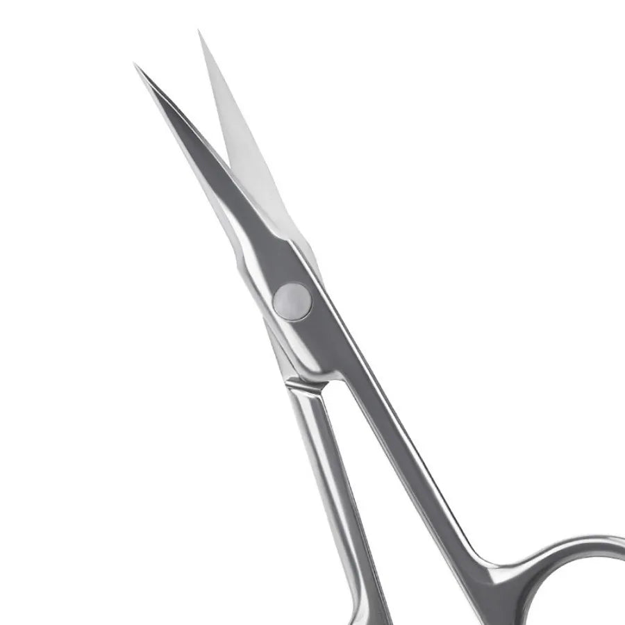 Nail Scissors Stainless Steel Curved Cuticle Sharp Dead Skin Manicure Qme
