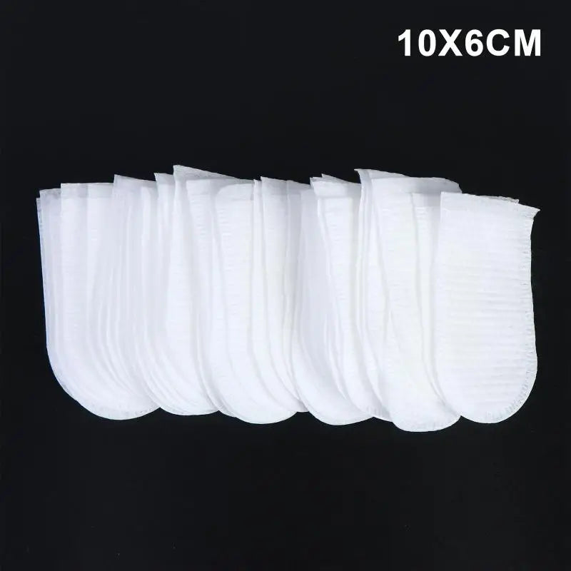 50Pcs Faucet Filter Cotton Anti-splash Removes Sand Filters Water Purification Socks W T-strap For Tap Water Rust Removal Kit Qme A2 50Pcs