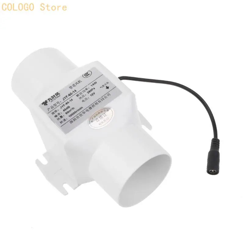Extractor Fan Low Noise Duct Hydroponic Air Blower Speed-regulating Qme