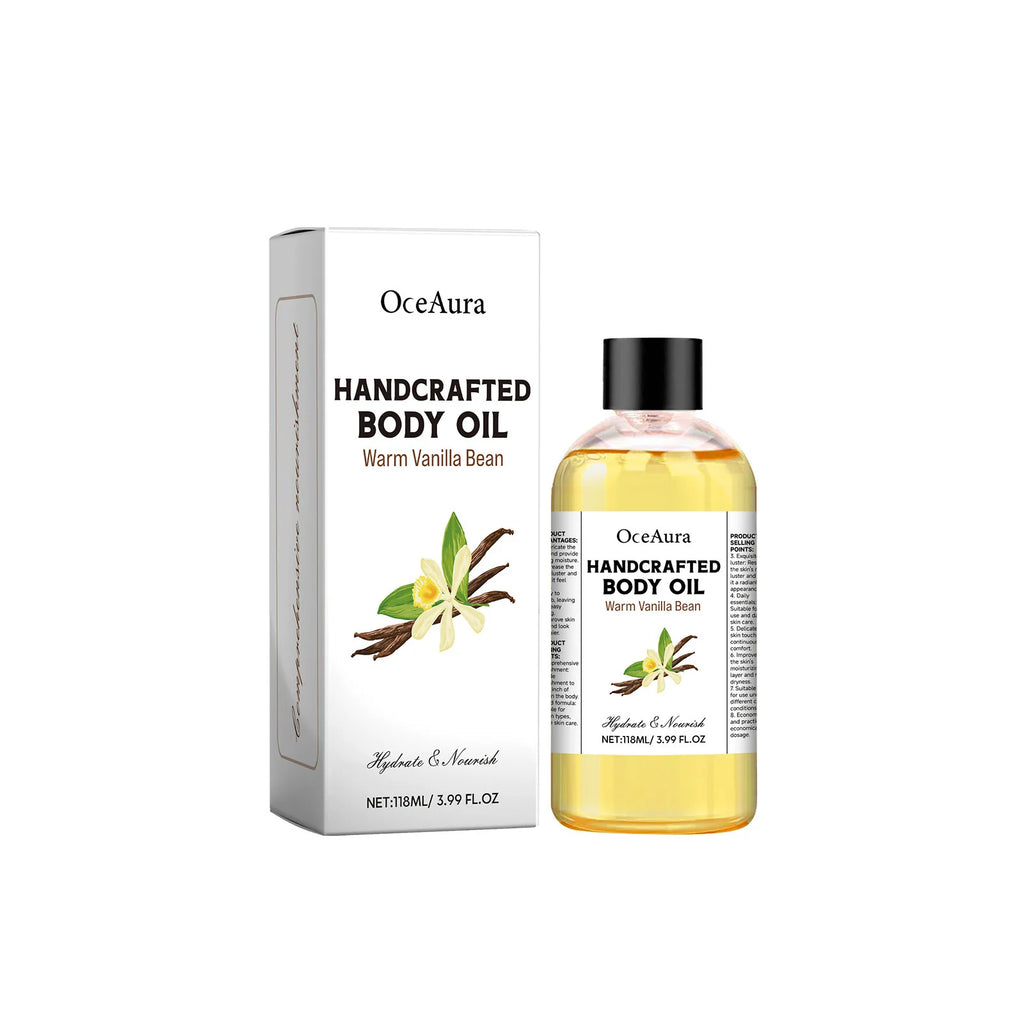 Moisturizing Nourishing Body Oil Relieve Dry Peeling Improve Dullness Qme Warm Vanilla Bean