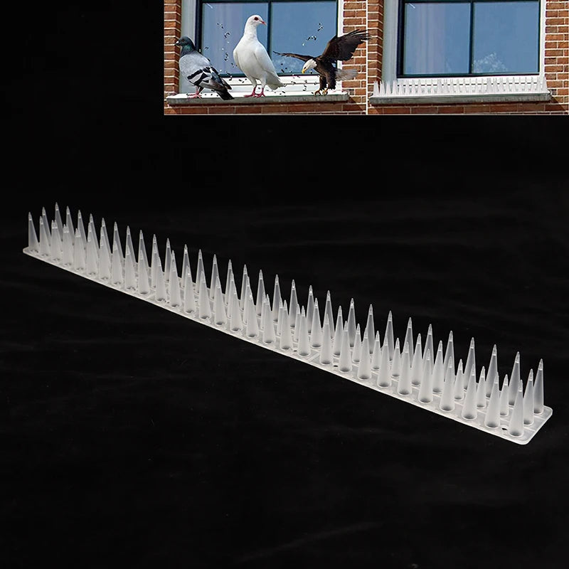 Anti-bird Squirrel Garden Fences Control Transparent Spikes DIY Qme