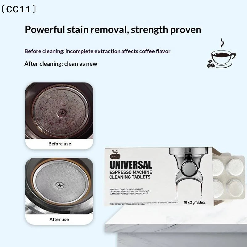 Coffee Machine Espressos Device Descaler Tabs Cleaning Tablets Qme