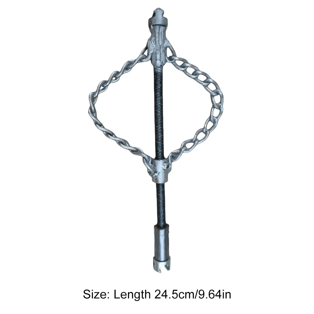 Pipe Maintenance Tool Multi-Purpose Spring Drilling Tool Stainless Steel Spring Oil Plugging Pipe Dredger for Kitchen Bathroom Qme