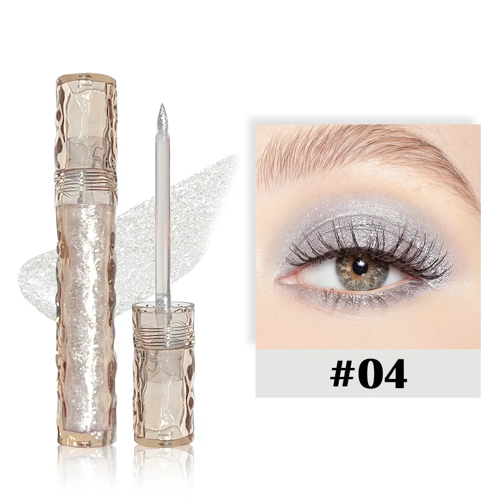 Liquid Eye Shadow Colors Makeup Nude Eyeshadow Palette Natural Matte Qme White
