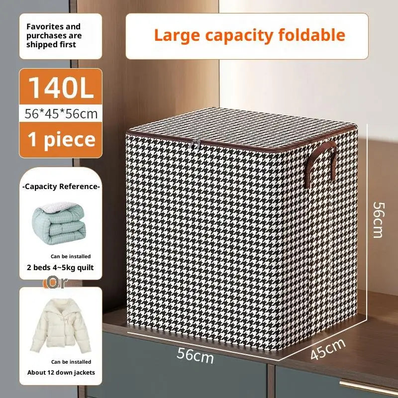 Clothes Storage Box Cover Baby Foldable Large Laundry Basket Qme B 140ML
