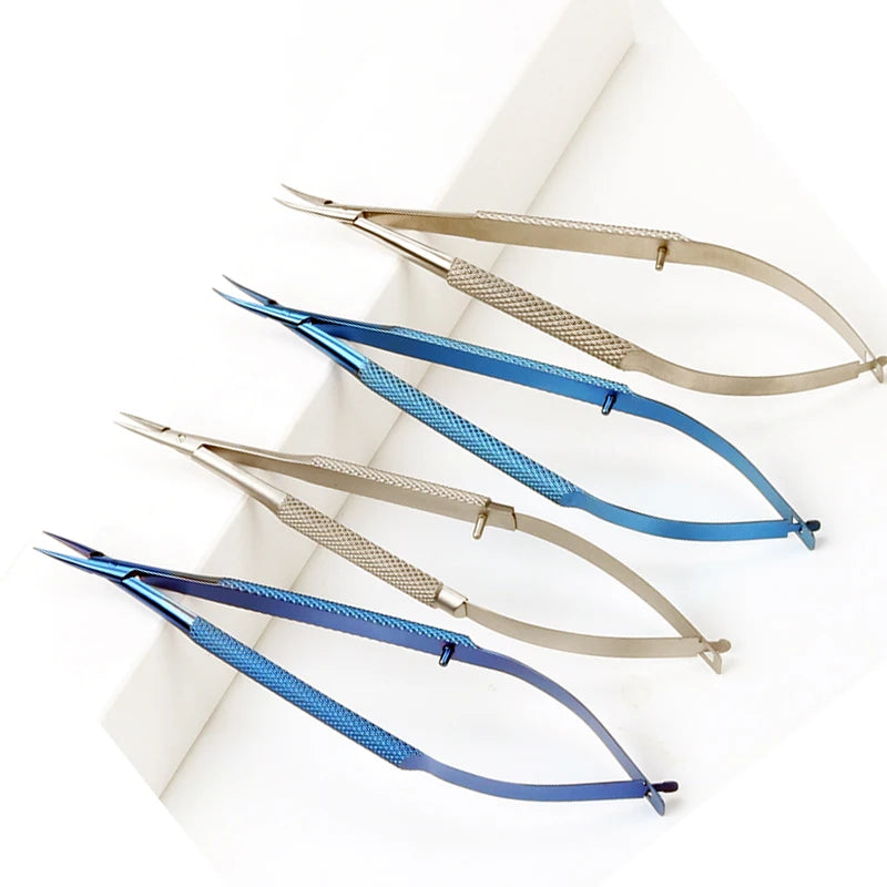 Castroviejo Needle Holders Titanium Ophthalmic Tweezer Dental Forceps Qme