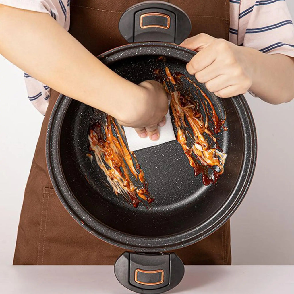Small Pressure Cooker Cooking Pot Stew Non-stick Fast Heating Qme