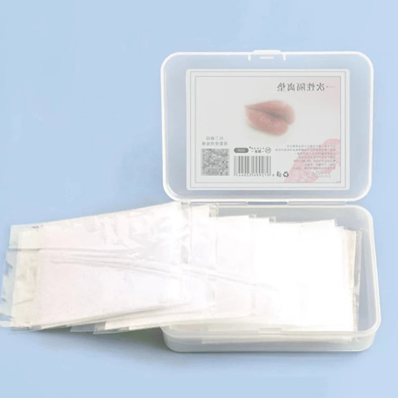 Microblading Tattooed Lip Oral Isolation Pad Tattoo Lip Disposable Protective Pad Film Permanent Makeup Tattoo Accessor Qme