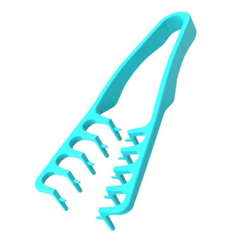 Fluffy Hairdressing Texture Comb Bangs Styling Combs Women Men Hair Qme Blue