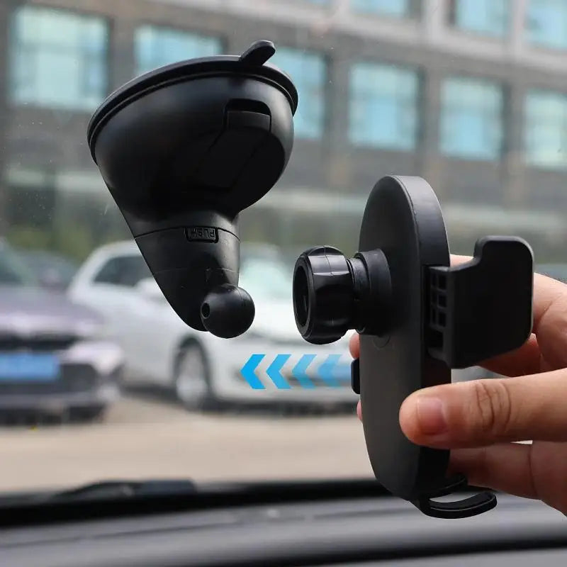 360 Degree Rotation Car Suction Cup Phone Mount Dashboard Instrument Qme