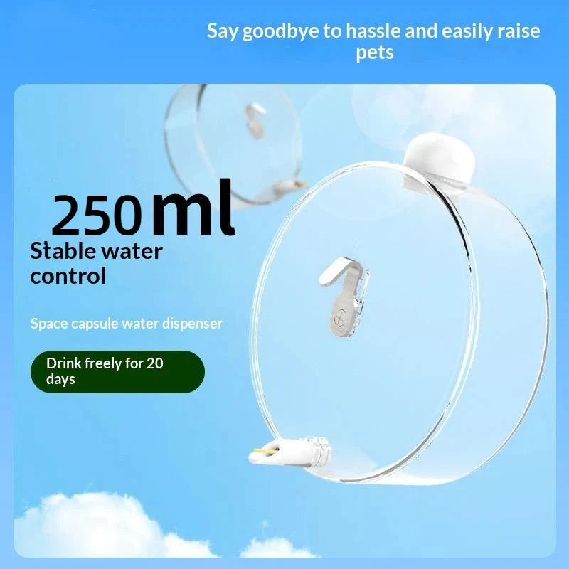 Parrot Water Feeder Birdcage Hanging Pet Birds Supplies Automatic Qme
