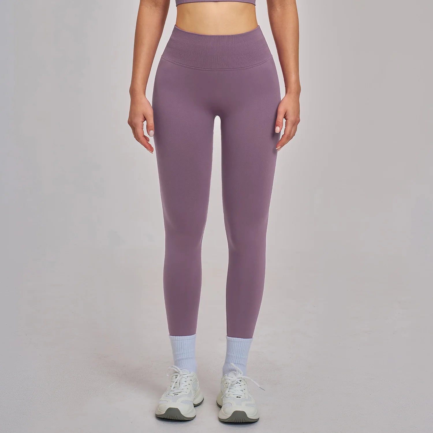 A Scrunch Butt Women Yoga Pants Seamless Sports Leggings High Waist Gym Fitness Tights Quick Drying Workout Pants Qme