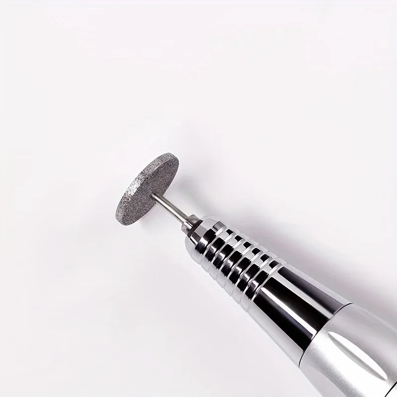 Professional nail drill kit, polishing discs for nail art and foot care, for nail art care, UFO-shaped keratin removal tool Qme
