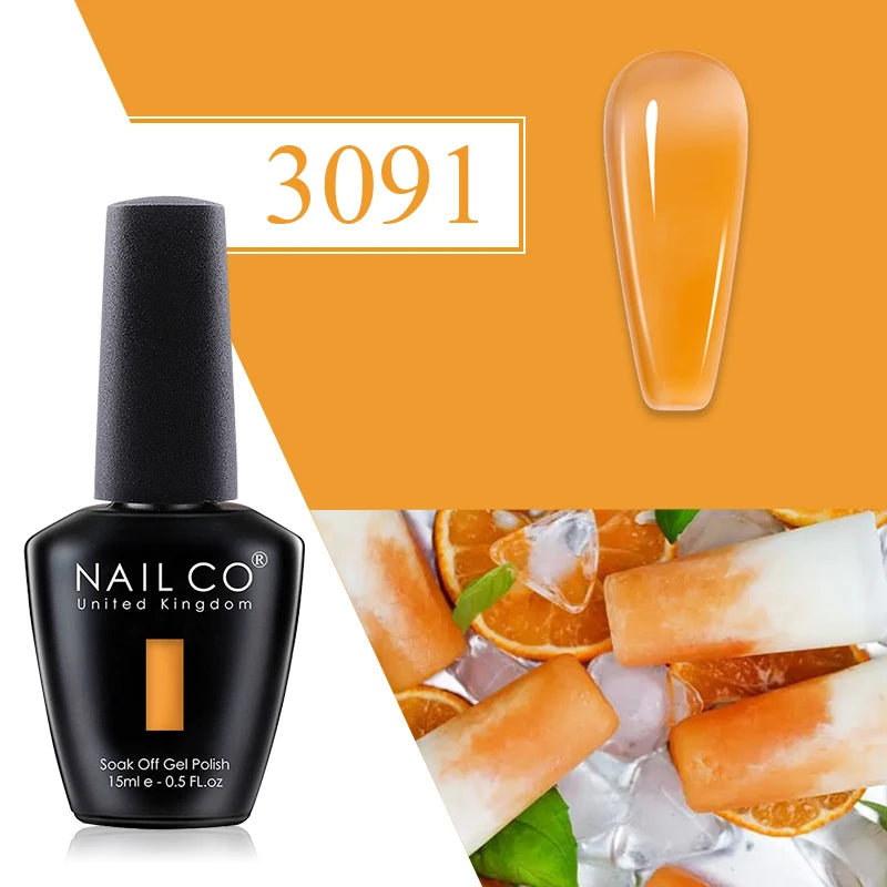 NAILCO Springsummer Hybrid Gel Nail Polish Semi-permanent UV Varnish