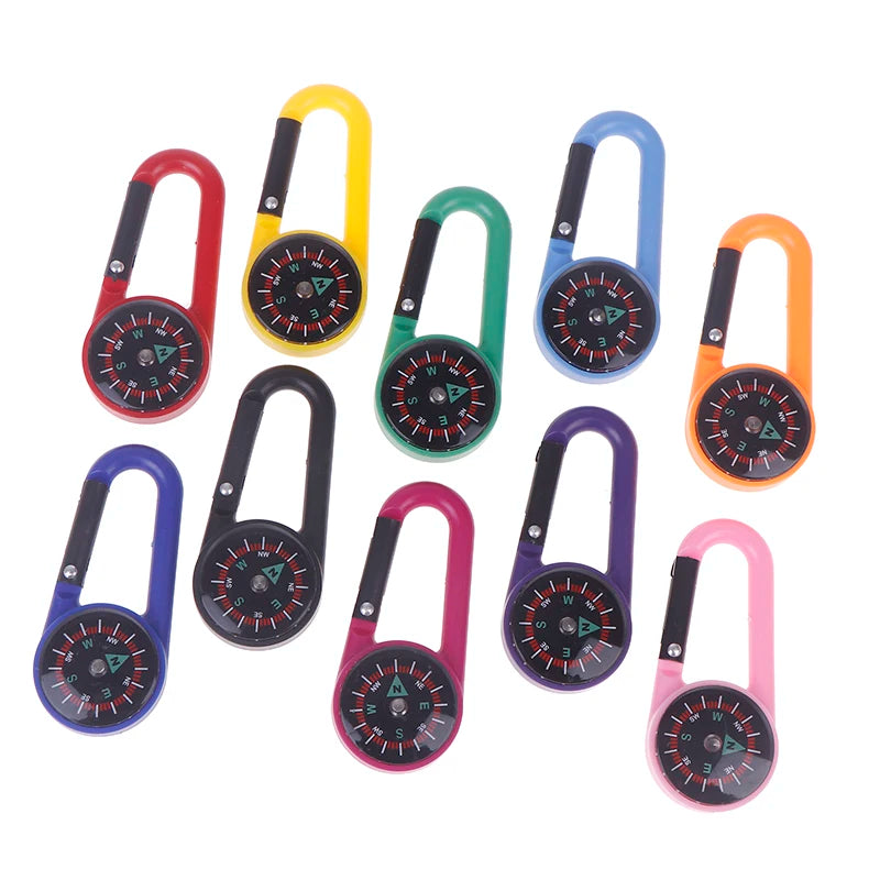 Quick Release Mountaineering Hiking Backpack Buckle Compass Outdoor Qme