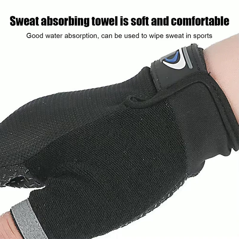 Summer Men Fishing Gloves Women Two Finger Cut Male Touchscreen Qme